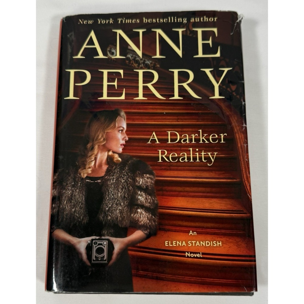 Anne Perry A Darker Reality Hardcover Elena Standish Novel Mystery 2021